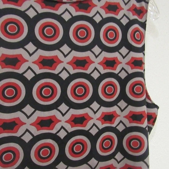 Tracy Negoshian Geometric Cutout Dress Size Medium EUC - Picture 2 of 3